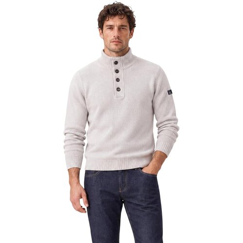 Gianni Lupo Puloverji MAGLIERIA CASUAL GL35078-F26 Siva Cene