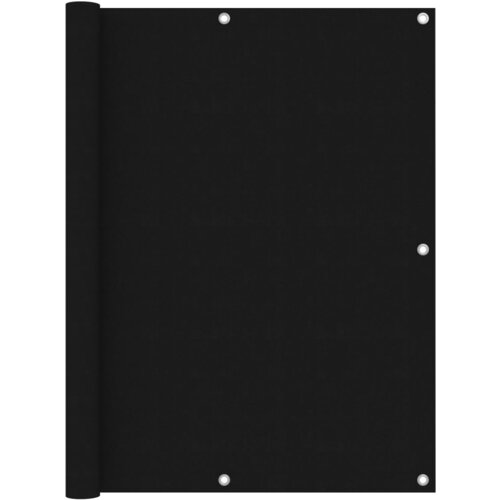 vidaXL balkonski zastor crni 120 x 500 cm od tkanine Oxford Cijene