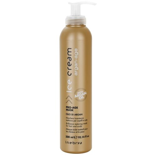 Inebrya Argan-Age obnovitvena maska za lase in lasi&amp;scaron;če 300 ml Slike