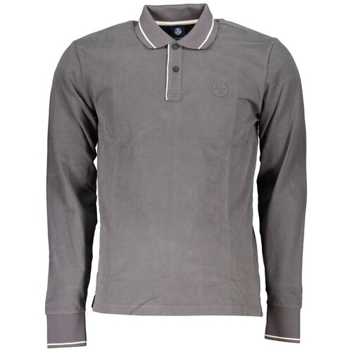 North Sails MEN'S LONG SLEEVED POLO SHIRT GRAY Cijene