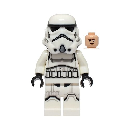 Lego Star Wars sw1327 ® Star Wars sw1275 Imperial Stormtrooper - Female, Dual Molded Helmet with Light Bluish Gray Panels on Back, Shoulder Belts Slike