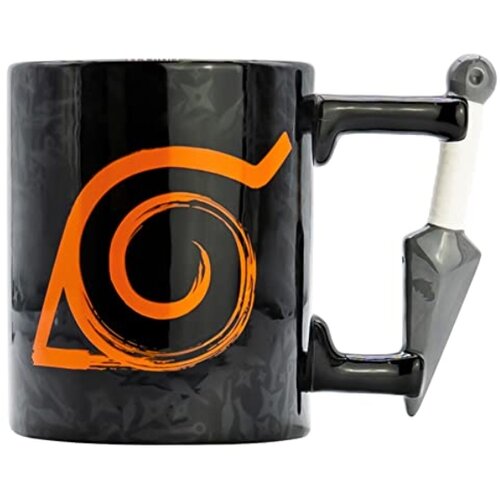 Abystyle Naruto Kunai Konoha 3D oblikovana novost iz keramike za kavo in čaj, (20851008) Cene