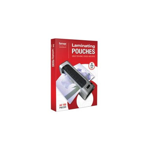 Folija ZA PLASTIFICIRANJE FORNAX A4 80 mic GLOSS 100/1 Slike
