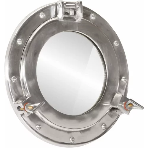 Viseće Stensko ogledalo viseče Ø30 cm aluminij in steklo