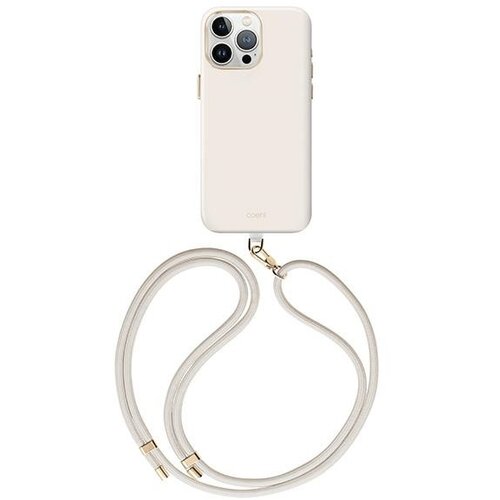 Uniq COEHL KREM OVITEK ZA IPHONE 15 PRO MAX 6.7 MAGNETNI POLNILNI OVITEK IVORY, (21969940) Cene