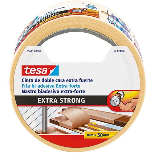  OBOSTRANO LJEPLJIVA TRAKA EXTRA STRONG 10M TESA Slike