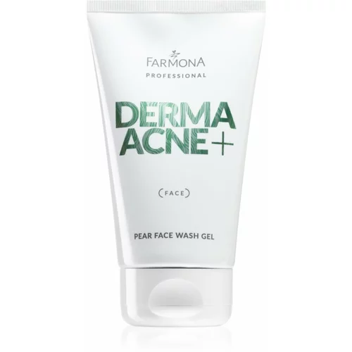 Farmona Derma Acne+ gel za čišćenje za mješovitu i masnu kožu 150 ml