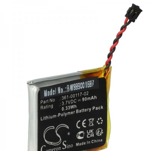 VHBW Baterija za Garmin Forerunner 30, 90 mAh Slike