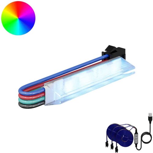  LED traka 4 pcs Crna i vi&scaron;enamjenska 150 cm Bakar i plastika Cijene