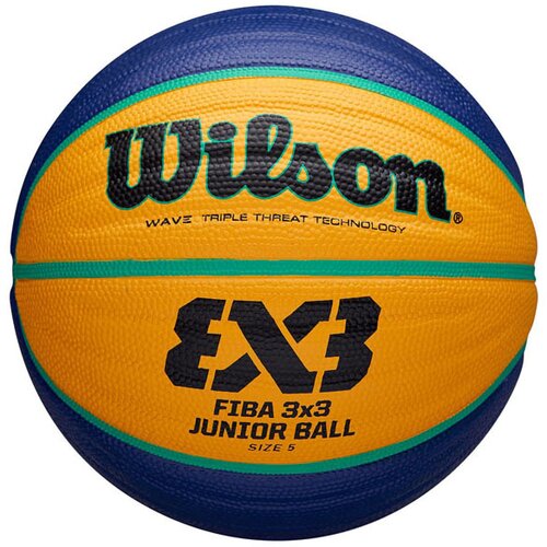 Wilson lopta za košarku fiba 3X3 junior narandžasto-plava Slike