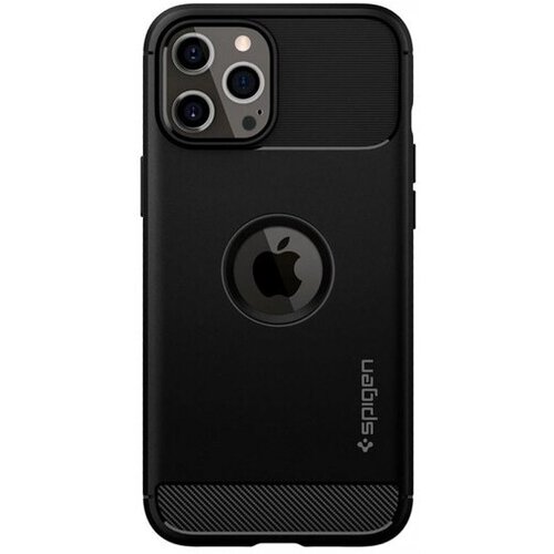 Spigen rugged armor silikonski ovitek za iphone 12 pro max Slike