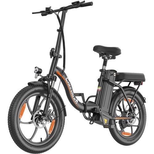 Cheevalry C16-1 Zložljivo električno kolo, 20&amp;rdquo; Fat Bike, 48V 16Ah 250W Mestno kolo, Črno, (5000234320) Slike
