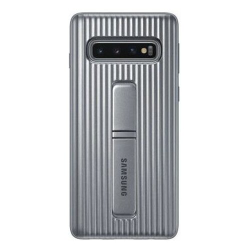 Samsung (ef-rg973-cse) stojeća futrola za telefon Galaxy S10 srebrna Slike
