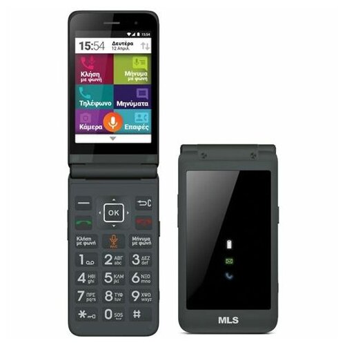 Mls Easy Flip 4G (iQ1350) sivi 3.5 Quad Core 1GHz 1GB 8GB 8Mpx mobilni telefon Slike