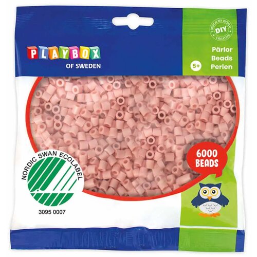 Playbox 5mm MIDI peglajuće perle u svijetlo bež boji, pakiranje od 6000 komada Cene