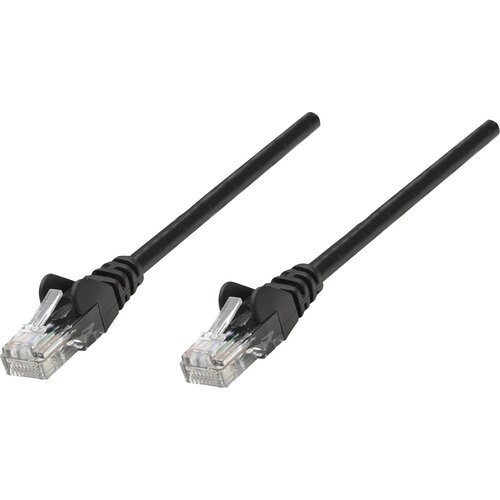 Intellinet 735766 RJ45 omrežni kabel\, Patch kabel CAT 6 S/FTP 10.00 m črna pozlačeni konektorji 1 kos, (20419194) Cene