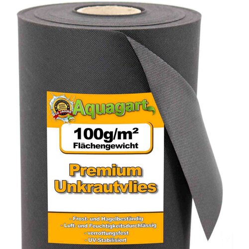 Aquagart 10 m² vrtni flis flis za zastirko plevela 100 g 1,6 m širok., (22075048) Cene