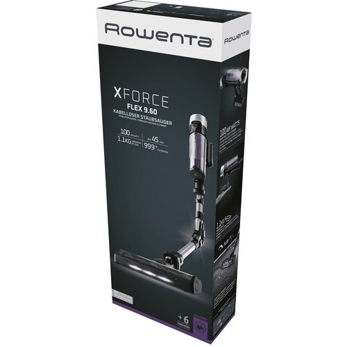 Rowenta pokončni sesalnik x-force flex 9.60 allergy RH2037WO Slike