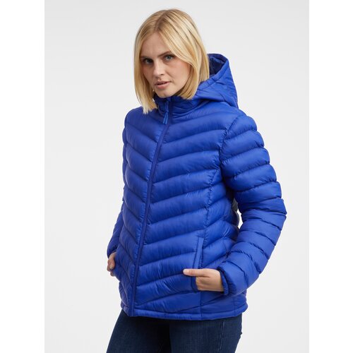 Orsay Blue Women&amp;#039;s Quilted Jacket - Women Slike