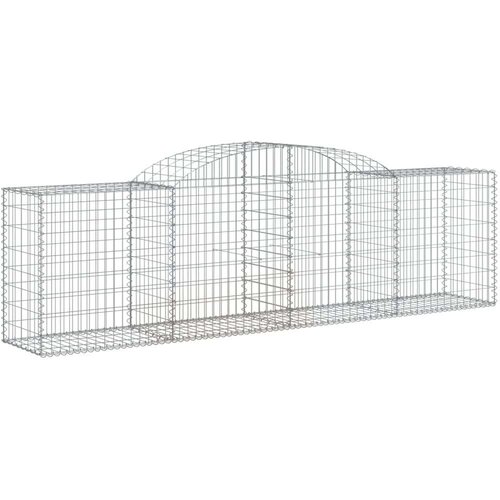  Lučne gabionske košare 6 kom 300x50x80/100 cm pocinčano željezo Cijene