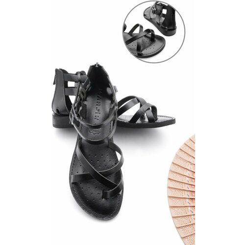 Marjin Sandals - Black - Flat Slike