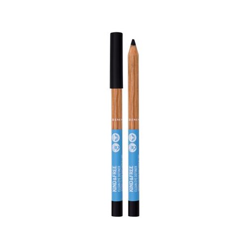 Rimmel London Kind & Free Clean Eye Definer svinčnik za oči 1,1 g odtenek 001 Pitch Cene
