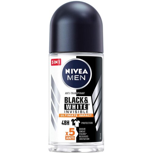 Nivea Roll-on Men Black & white invisible 50ml Cene