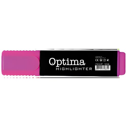 Optima tekst marker pink 1kom Slike