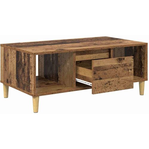  Stolić za kavu Staro drvo 90 x 50 x 26.5 cm Konstruirano drvo Slike
