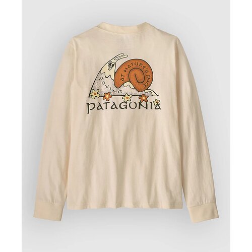 Patagonia Graphic Kids Longsleeve T-Shirt natures pace / undyed natur Cene