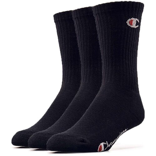 Champion Authentic Athletic Apparel Crew Socks 3Pack Black S Cene