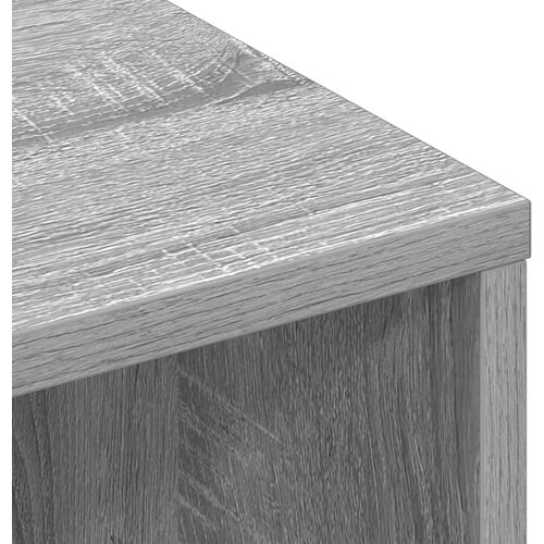  Kreveta s ladicama Siva Sonoma 102 x 32 x 73,5 cm Slike