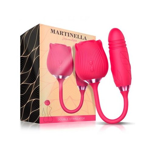 Martinella Clitoris Stimulator Suction, Vibration and Thrusting Pink Cijene