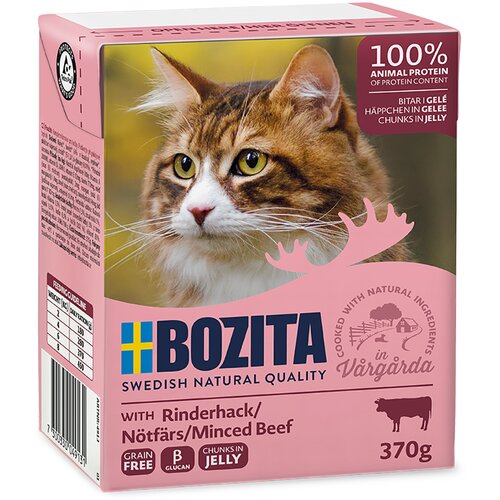 Bozita komadići u želeu 12 x 370 g - Govedina Slike