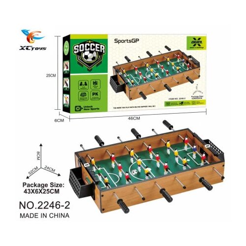  Sto za fudbal drveni 52*24*8 cm 2246-2 ( 71662 ) Slike