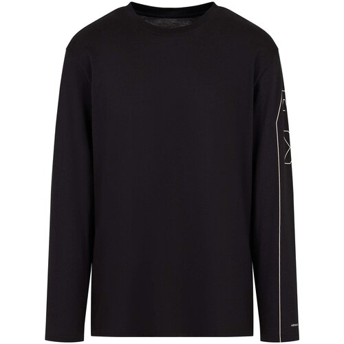 EAX Majice &amp;amp; Polo majice T-Shirt Črna Slike