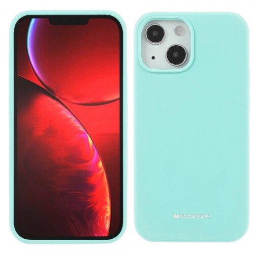 Goospery Soft Feeling silikonski ovitek za iPhone 15 Plus - mint Cene