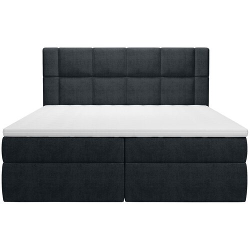 Boxxx POSTELJA Z VZMETNICO 160 cm x 200 cm , tekstil antracit Slike