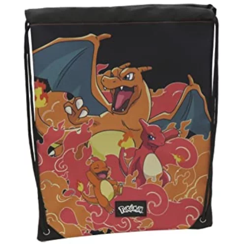CYRUS Pokémon Charmand Design torba/vrečka z nastavljivimi ročaji, oranžna, (20871116)