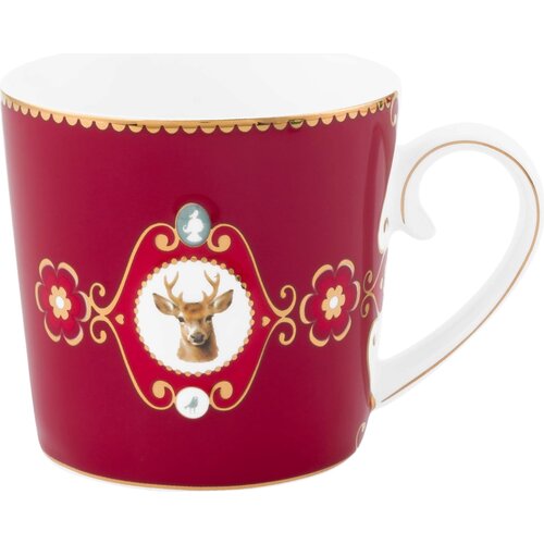 Pip Studio Love Birds - skodelica Deer Dark Red - Small Cene