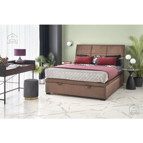 Xtra furniture Postelja Continental 2 - 160x200 cm - bež/Monolith 09, (20932035) Cene