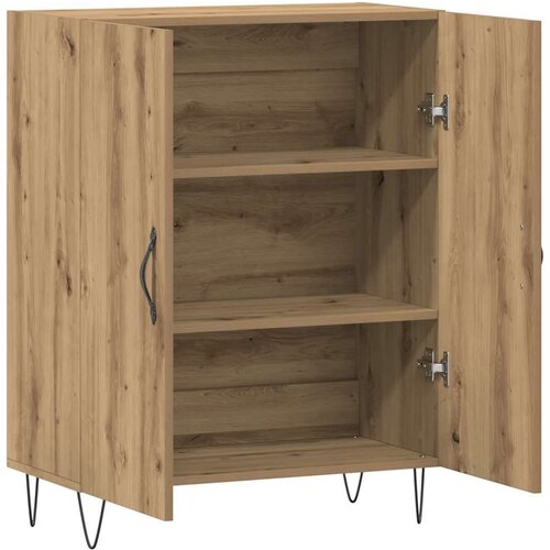 VidaXL Komoda Artisan hrast 69,5x34x90 cm izrađeno drvo Slike