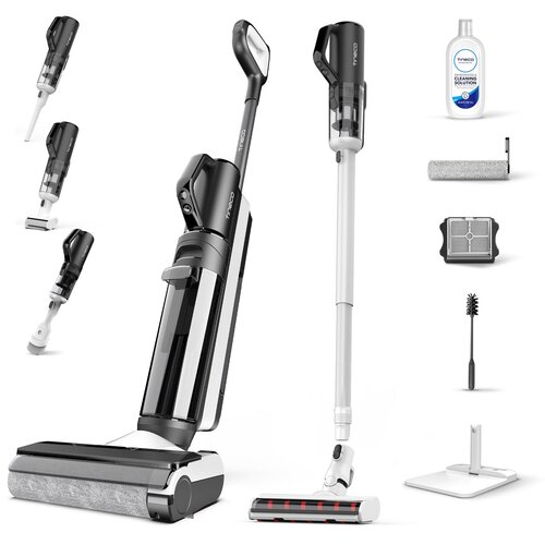 Tineco floor one S5 combo power kit, bežični usisavač i perač 5-u-1, iLoop&amp;trade; senzor, crni Slike