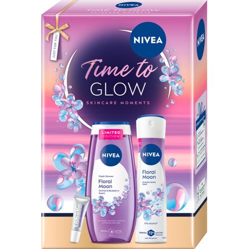 Nivea Time to Glow darilni set za osvetljevanje kože in hidratacijo Slike
