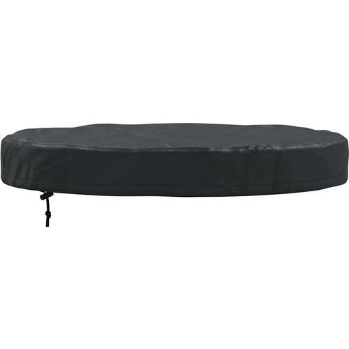 vidaXL Pokrov za zunanjo mizo Črna 72 x 72 x 10 cm 210D tkanina Cene