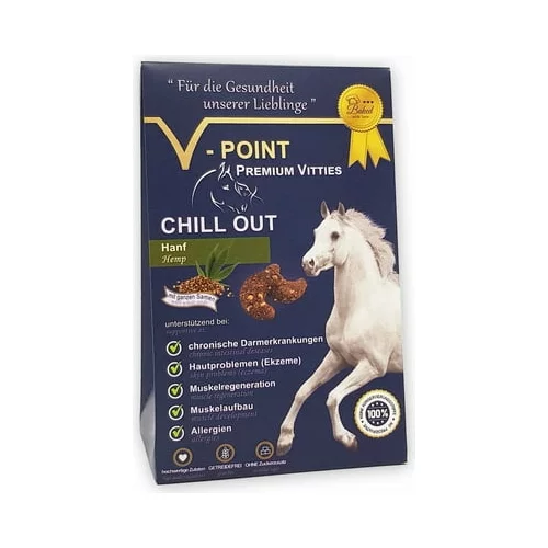 V-POINT chill out - konoplja - premium vitties za konje