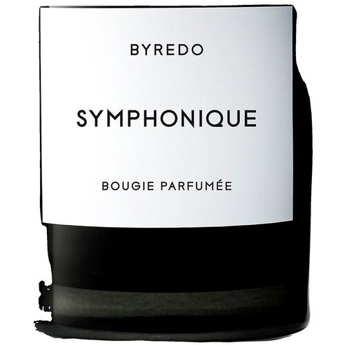 BYREDO Sveče, difuzorji Bougies symphonique 240g verre Črna Slike