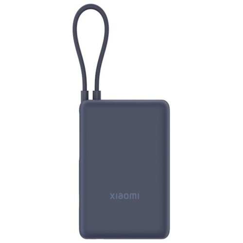 Xiaomi powerbank 10000 mAh 33W integrisani kabl, plava Slike