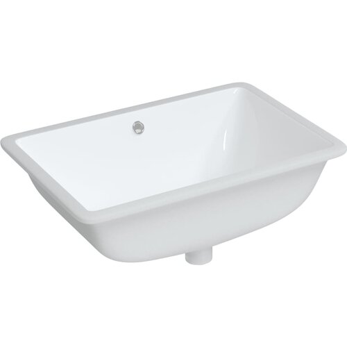 Maison Chic Kopalniški Umivalnik - Kopalna umivalnik - Lavabo bel 60x40x21 cm pravokoten keramičen, (21684535) Cene