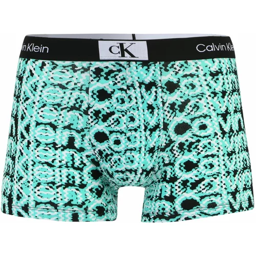 Calvin Klein Underwear Boksarice žad / črna / bela
